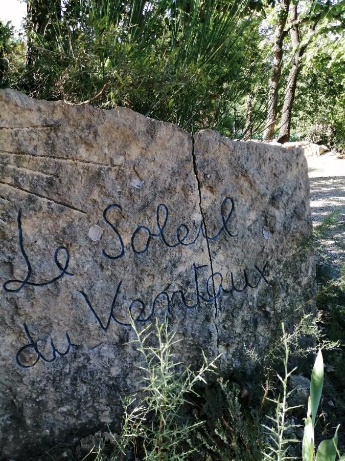 Villa Le Soleil Du Ventoux Entrechaux Esterno foto