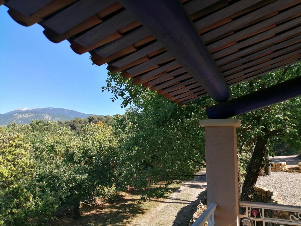 Villa Le Soleil Du Ventoux Entrechaux Esterno foto