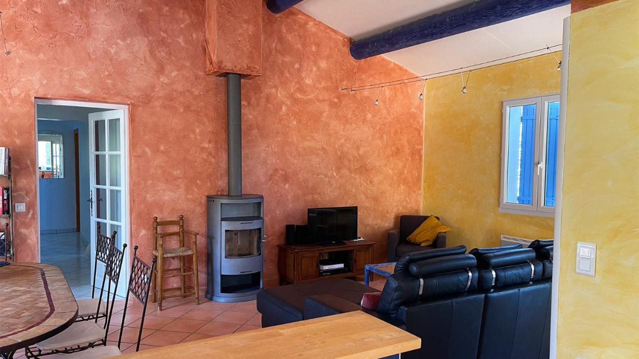 Villa Le Soleil Du Ventoux Entrechaux Esterno foto