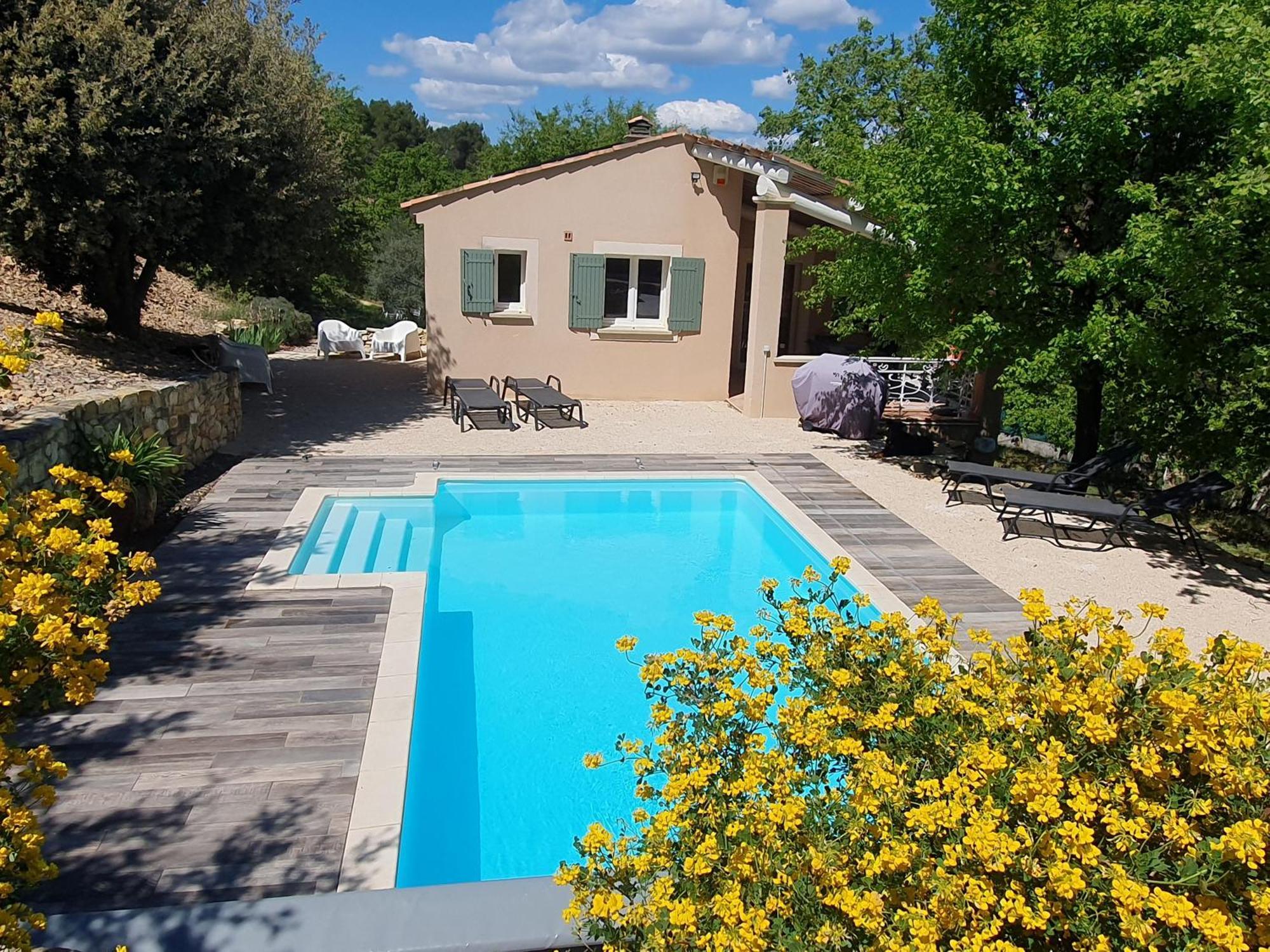 Villa Le Soleil Du Ventoux Entrechaux Esterno foto