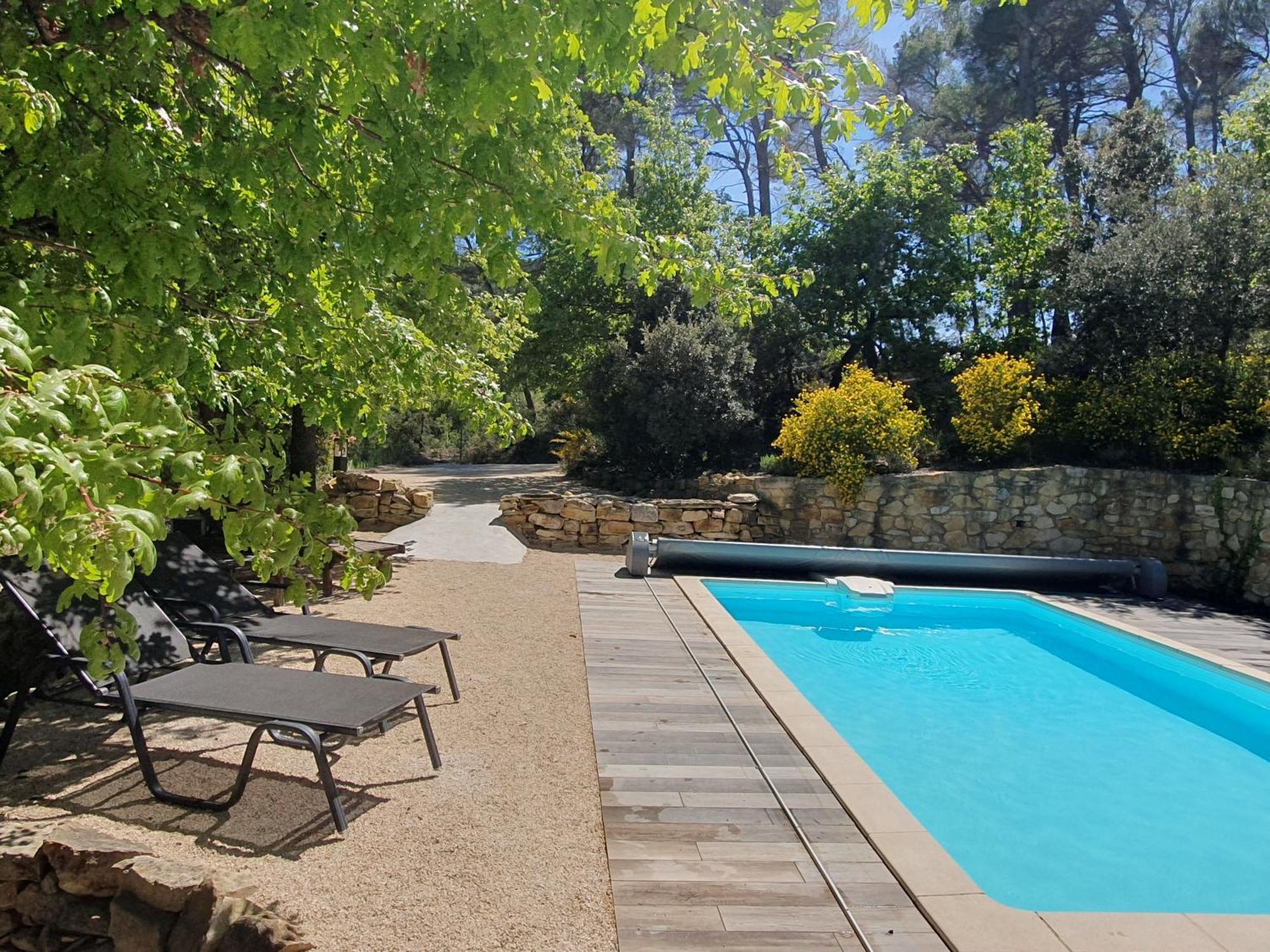Villa Le Soleil Du Ventoux Entrechaux Esterno foto