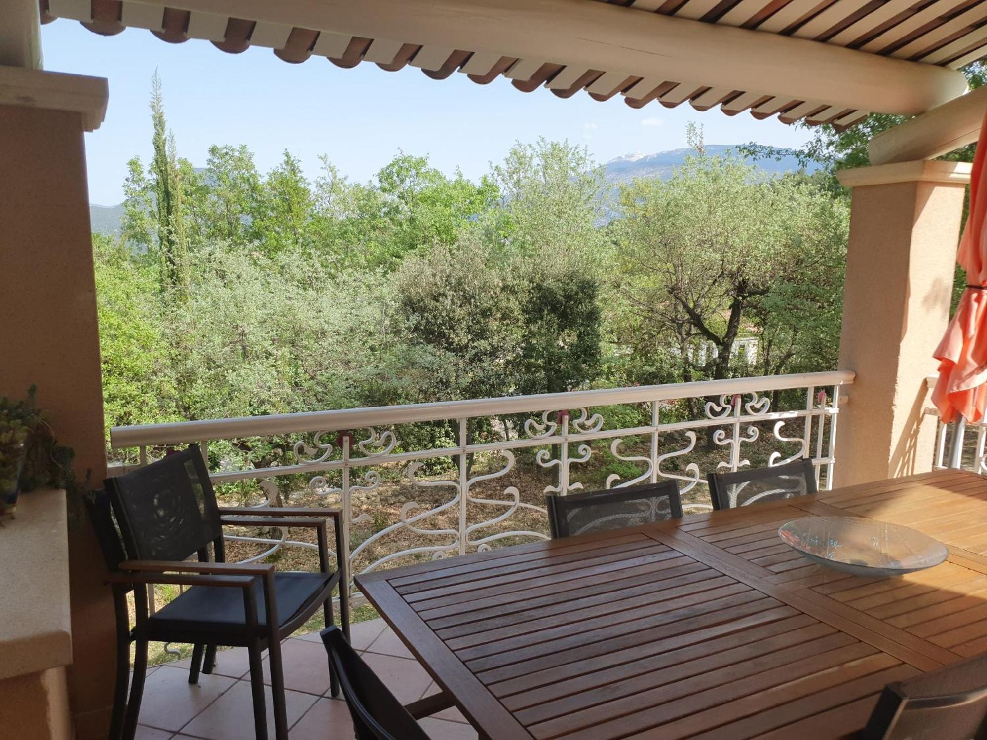 Villa Le Soleil Du Ventoux Entrechaux Esterno foto